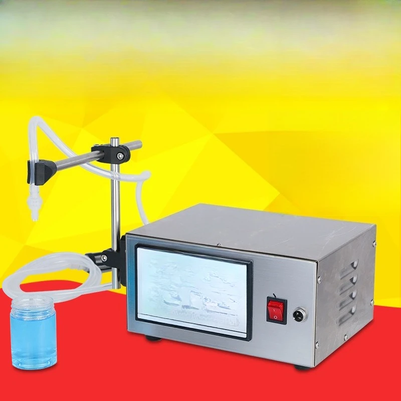 Filling Machine Automatic Quantitative Small Liquid Electric Glass Water Baijiu Beverage Milk Beer Automatic Filling Machine