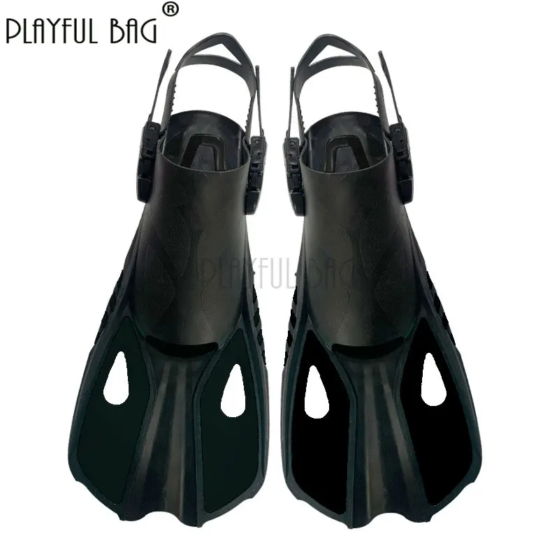 

Playful bag Swm fins Diving snorkeling flippers Unisex Elastic silicone Professional Diving equipment E151