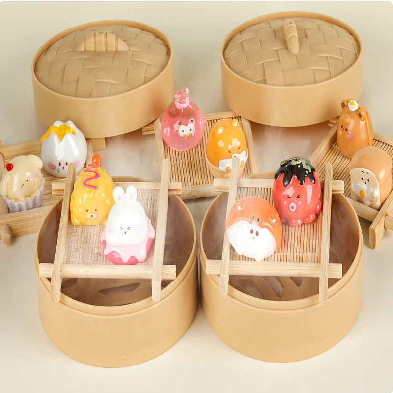 Cute Fun Big Food Package Micro Landscape Decoration ornamento orticolo fai da te artigianato Desktop Car Mounted Small Decoration
