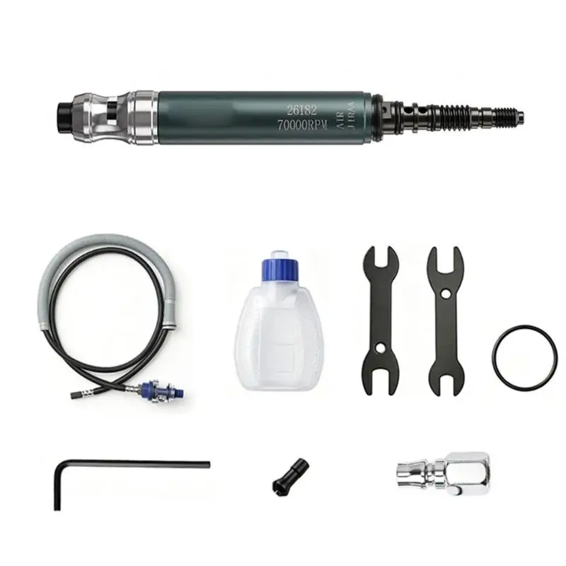 Professionelle pneumatische Grinder Set für Metall, Holz und Kunststoff Polieren Schmuck Formenbau mit einstellbarer D2RD – Detail 8