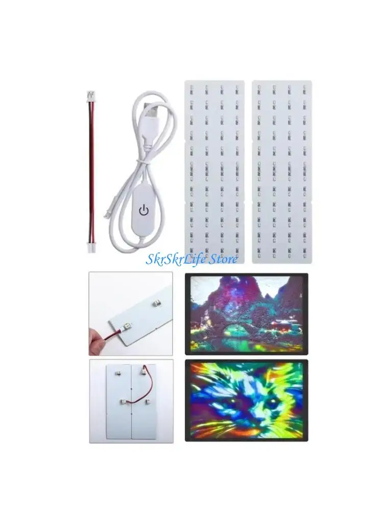 

E65E Printer LED Backlight Board DIY Photo Model for Lab Printing Light