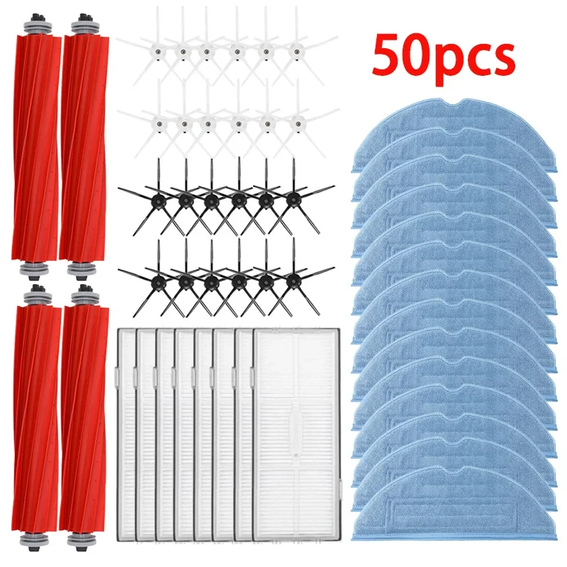 Voor Roborock S7 S70 S75 S7max S7max T 7 S Plus Hoofdborstel Hepa Filter Mops Reserveonderdelen Robotstofzuiger Accessoires