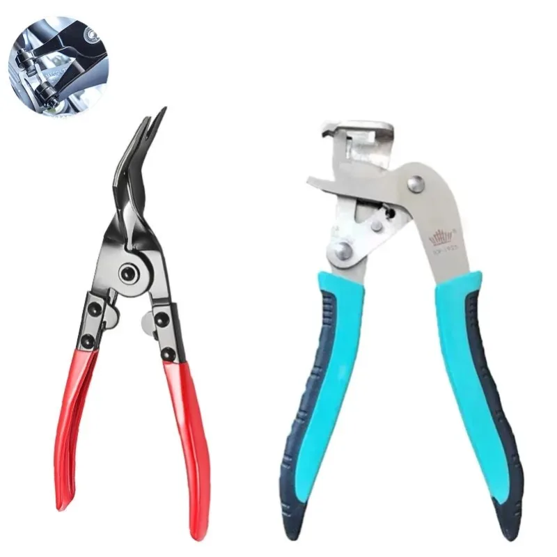 Professional Multi-Functional Car Clip Pliers: Repair Door Panel Clip Removal Pliers Car Clip Pliers Compact Portable Thickened