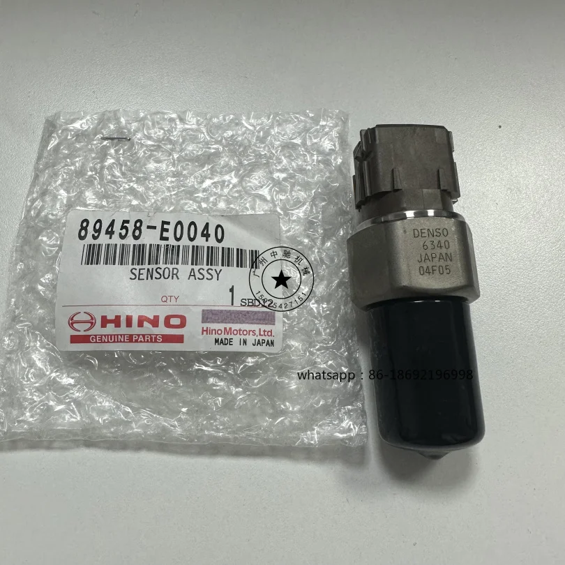 Imported 700/500 E13C J08E Common Rail Pressure Sensor 89458-E0040 6340 Japan