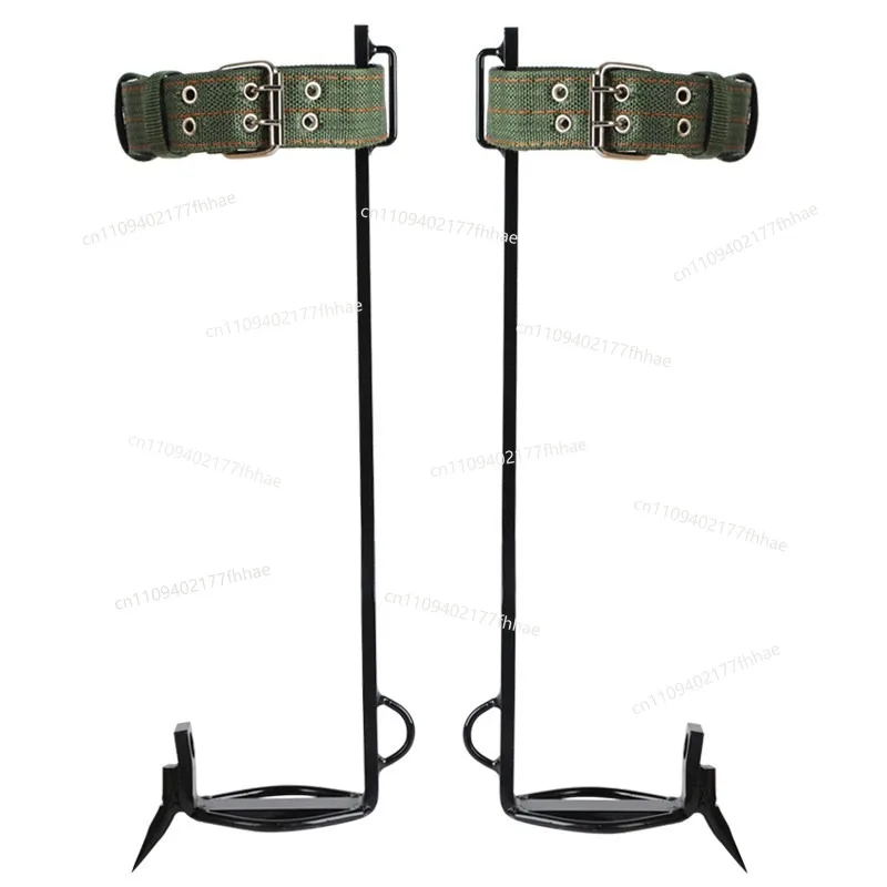Big Stick Tree Climber Upright  Special Tool To Catch Wasp Foot Tie Iron Shoes Outdoor Non-slip Foot Buckle Iron