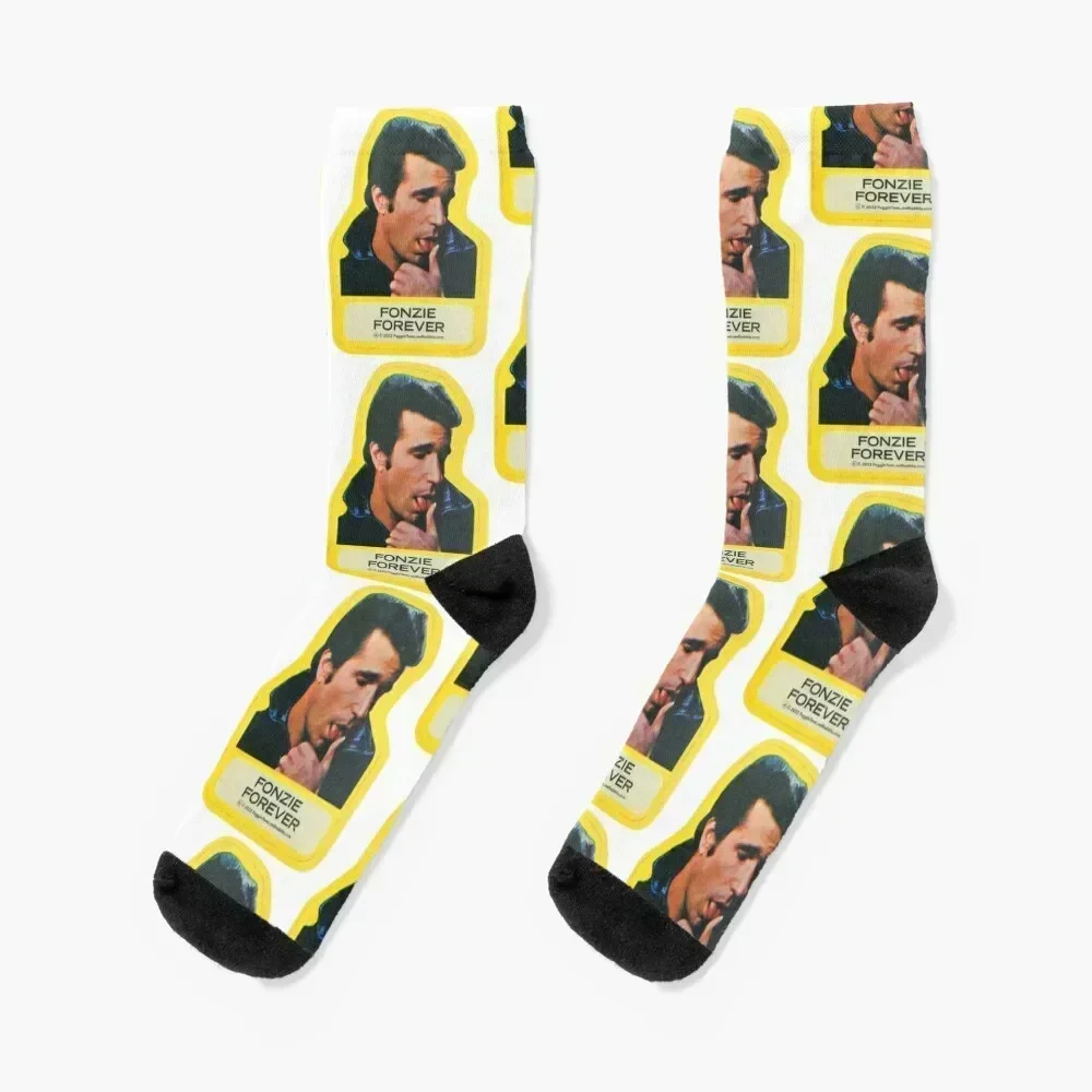 

Fonzie Forever Socks set cartoon designer brand compression Socks Women Men's