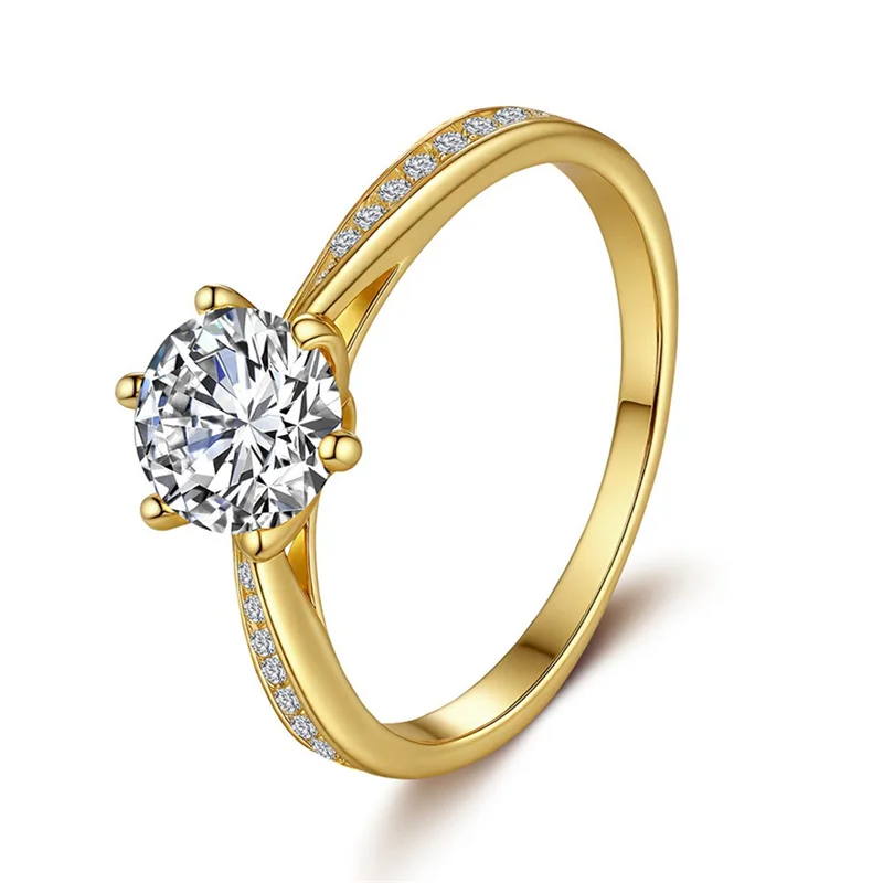 

ZFSILVER Fashion s925 Silver Classic Moissanite Trendy Classic Paws 6 Rings Women For Charms Wedding Party Jewelry Gifts KM017HJ