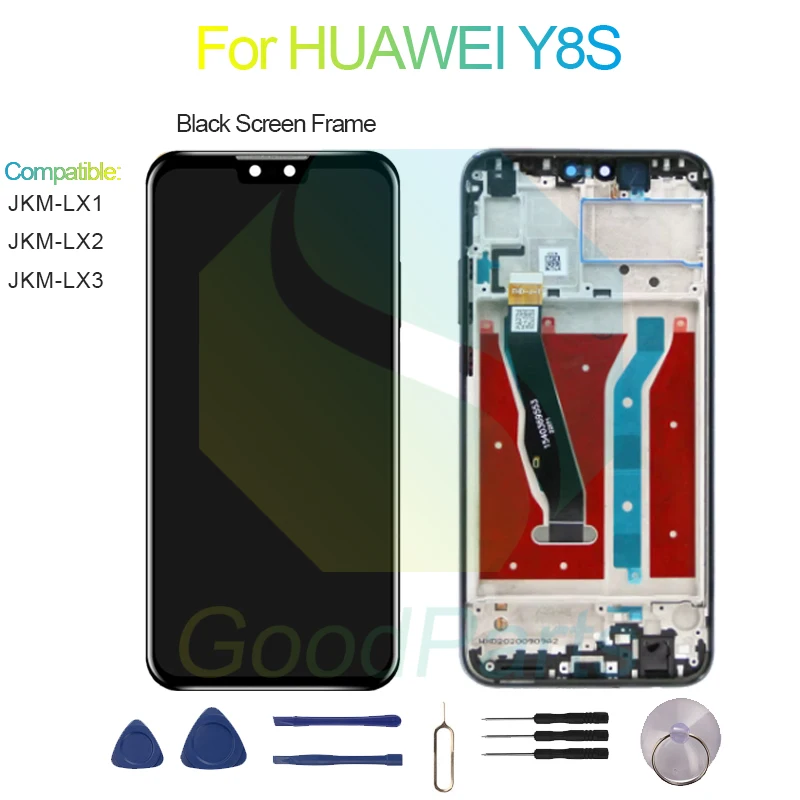 For HUAWEI Y8S LCD Display Screen 6.5