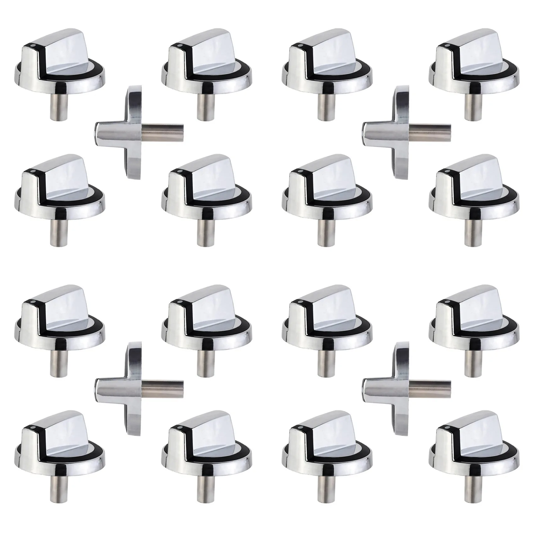 

ABMR-W10284885 Ручка управления плитой, совместимая с горелкой для духовки Whirlpool, запасная часть WPW10284885, (20 шт.)