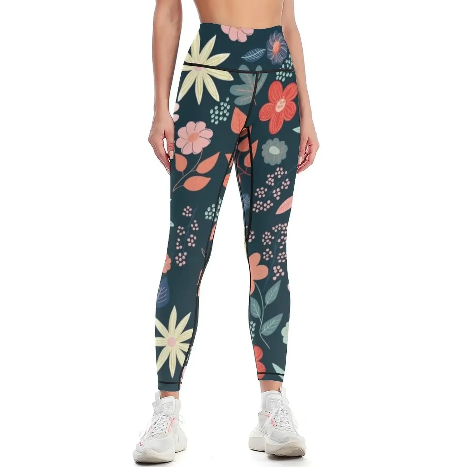 

Night Garden Leggings Legging sport Jogger pants sports woman gym Female legging pants Womens Leggings