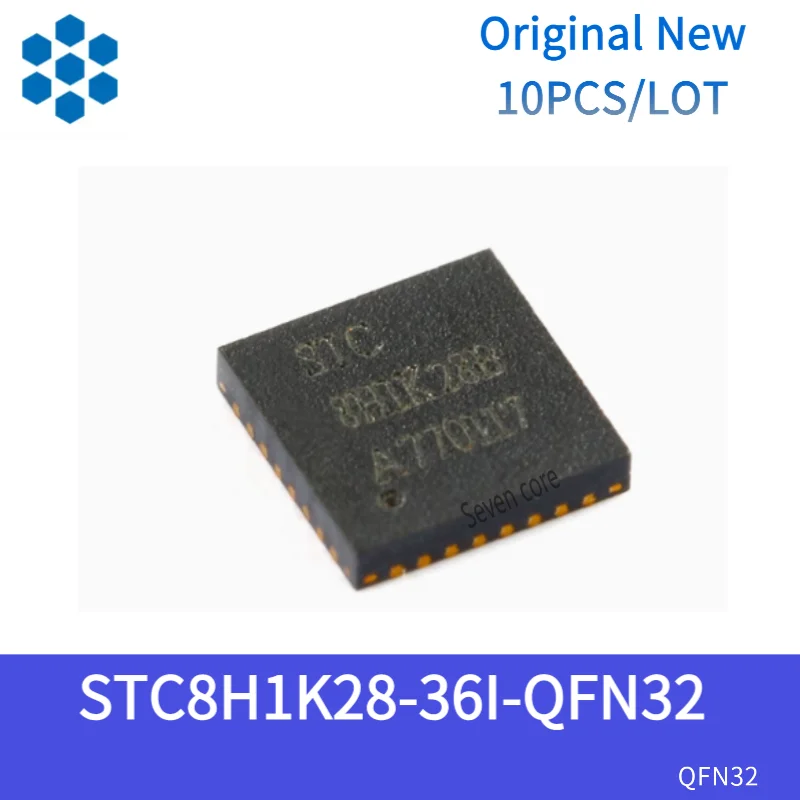 

Original New 10pcs/lot STC8H1K28-36I-QFN32 Enhanced 1T 8051 Microcontroller MCU