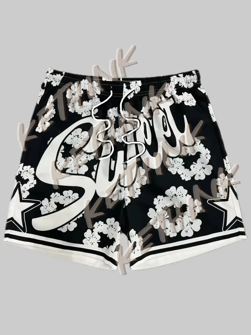 

Лидер продаж, быстросохнущие шорты, удобные дышащие тренировочные спортивные шорты, свободные повседневные пляжные шорты, Гавайские шорты для отдыха