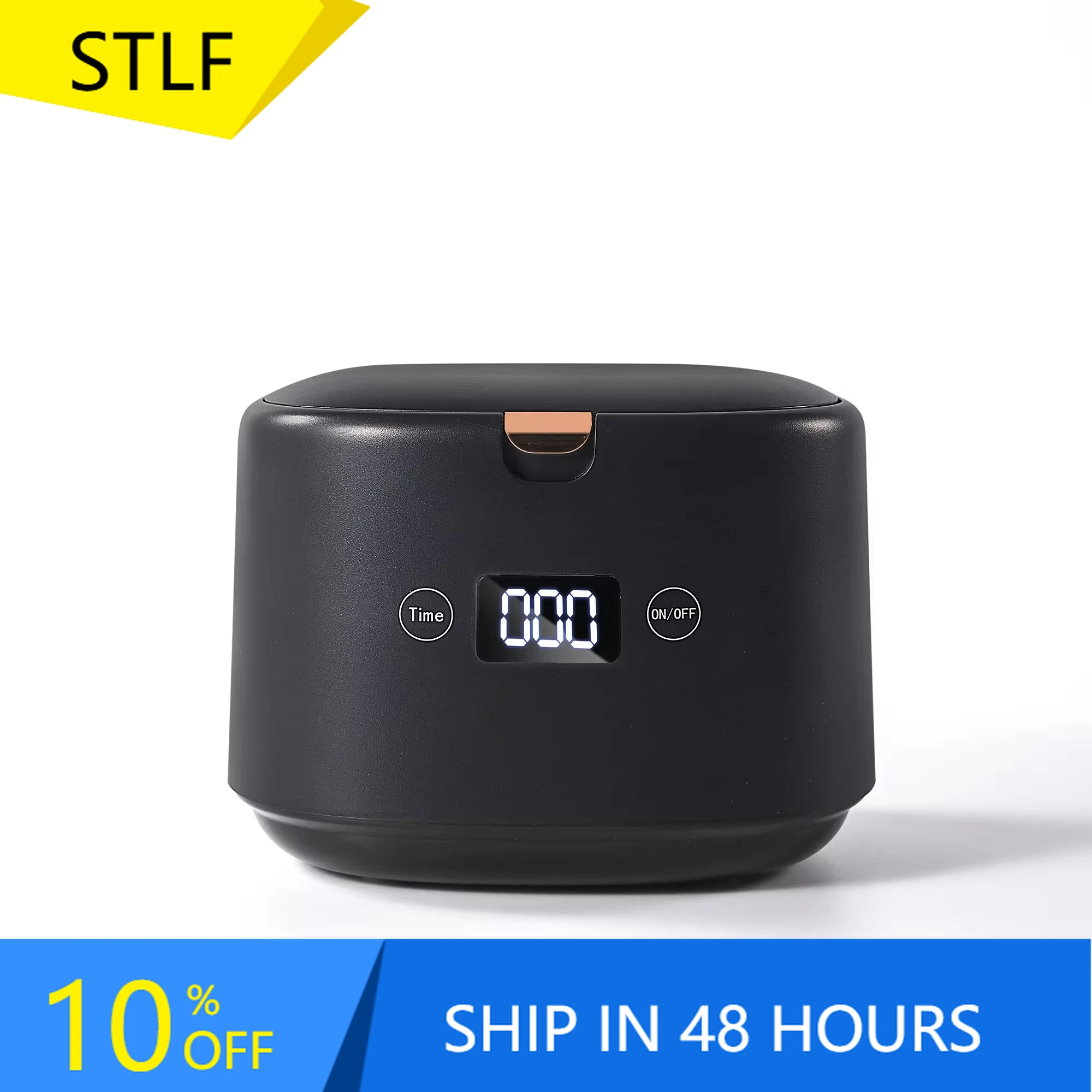 

STLF 45KHz Ultrasonic Cleaner with UV LED Light for Dentures,Jewelry ,Retainer, Mouth Guard,Toothbrush Head