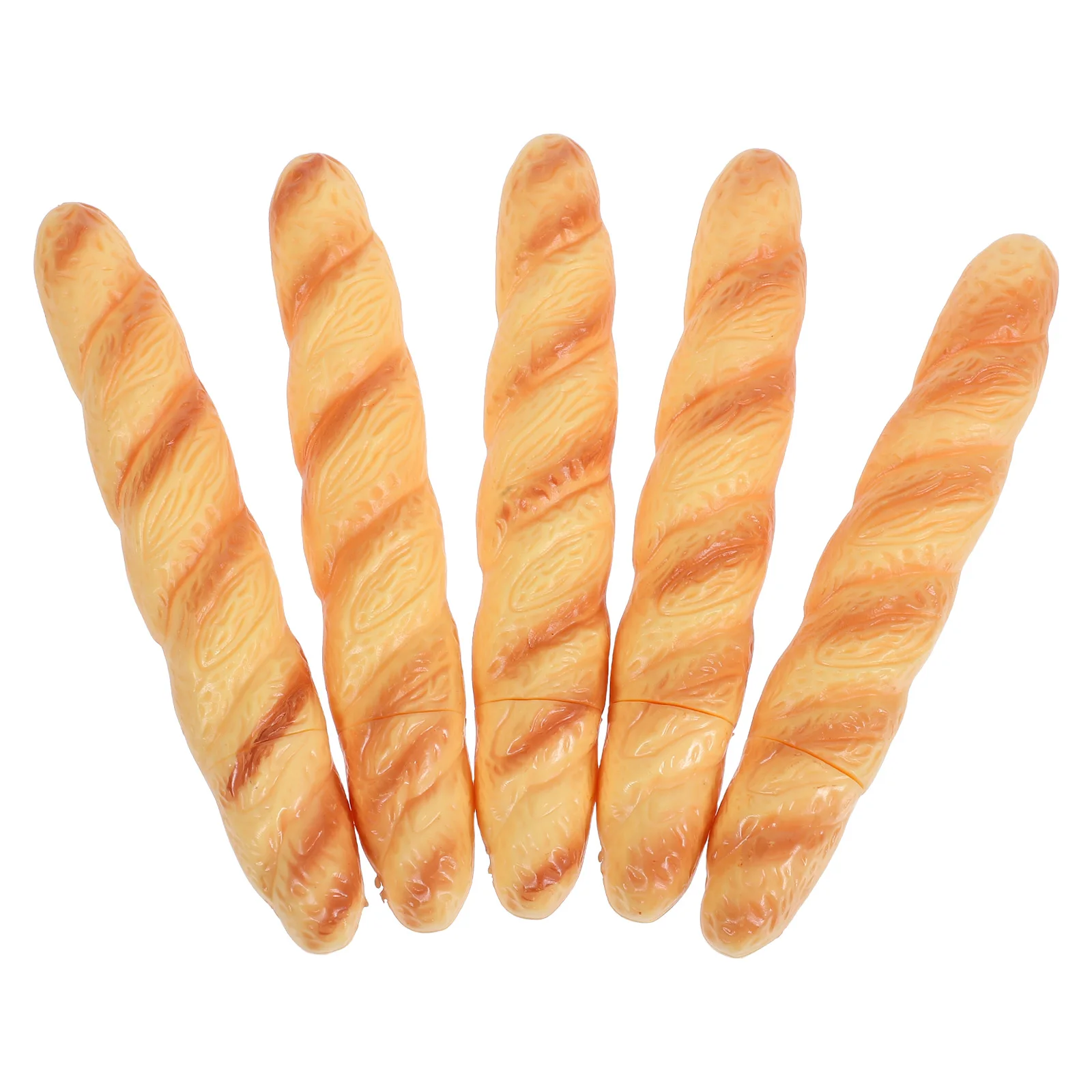 

5pcs Simulated Bread Ballpoint Pen Black Ink Portable Lightweight Novelty Food Shaped Writing Stationery Office Use Longlasting