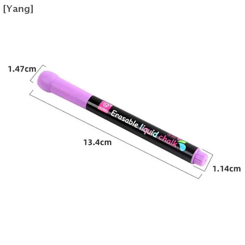 Led Light Board Pen Dust-Free Erasable Chalk Blackboard Graffiti Water-Soluble Chalk