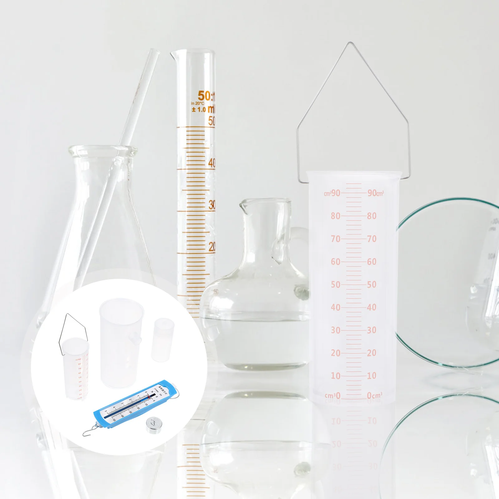 1 Set Archimedes Principle Experiment Device Buoyancy Mechanics Lab Physics Teaching Demonstrator Bar Physical Instrumentation