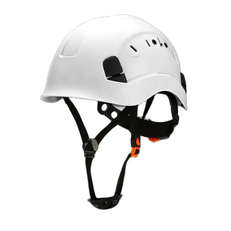 Safety Hard Hat - Adjustable ABS Climbing Helmet - 6-Point Suspension, Protective Helmet for Riding, Climbing and Construction