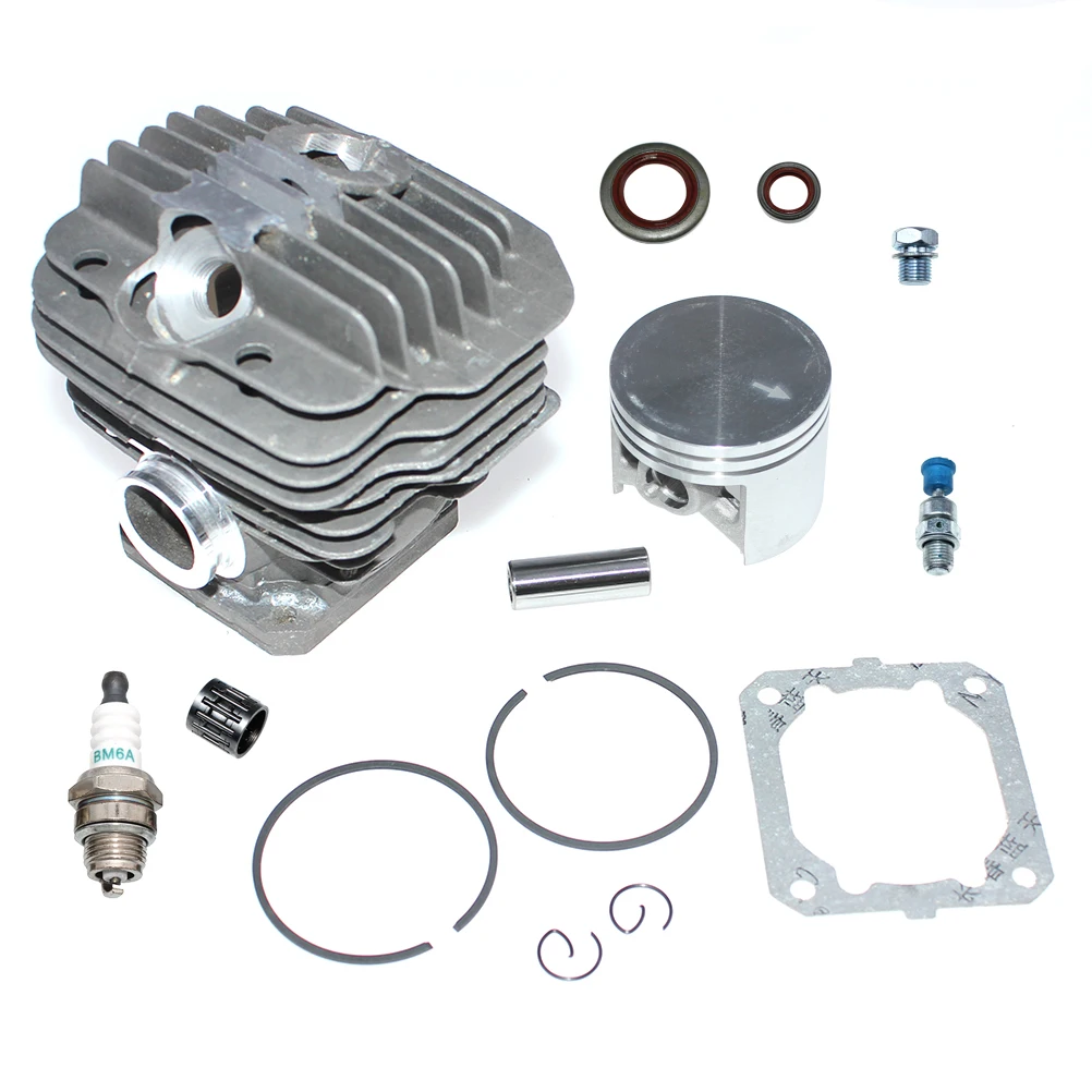 Nikasil Cylinder Piston Kit 50mm With 12mm Pin For Stihl 044 044C 044W 044R MS440 MS440C MS440D MS440N MS440R MS440V