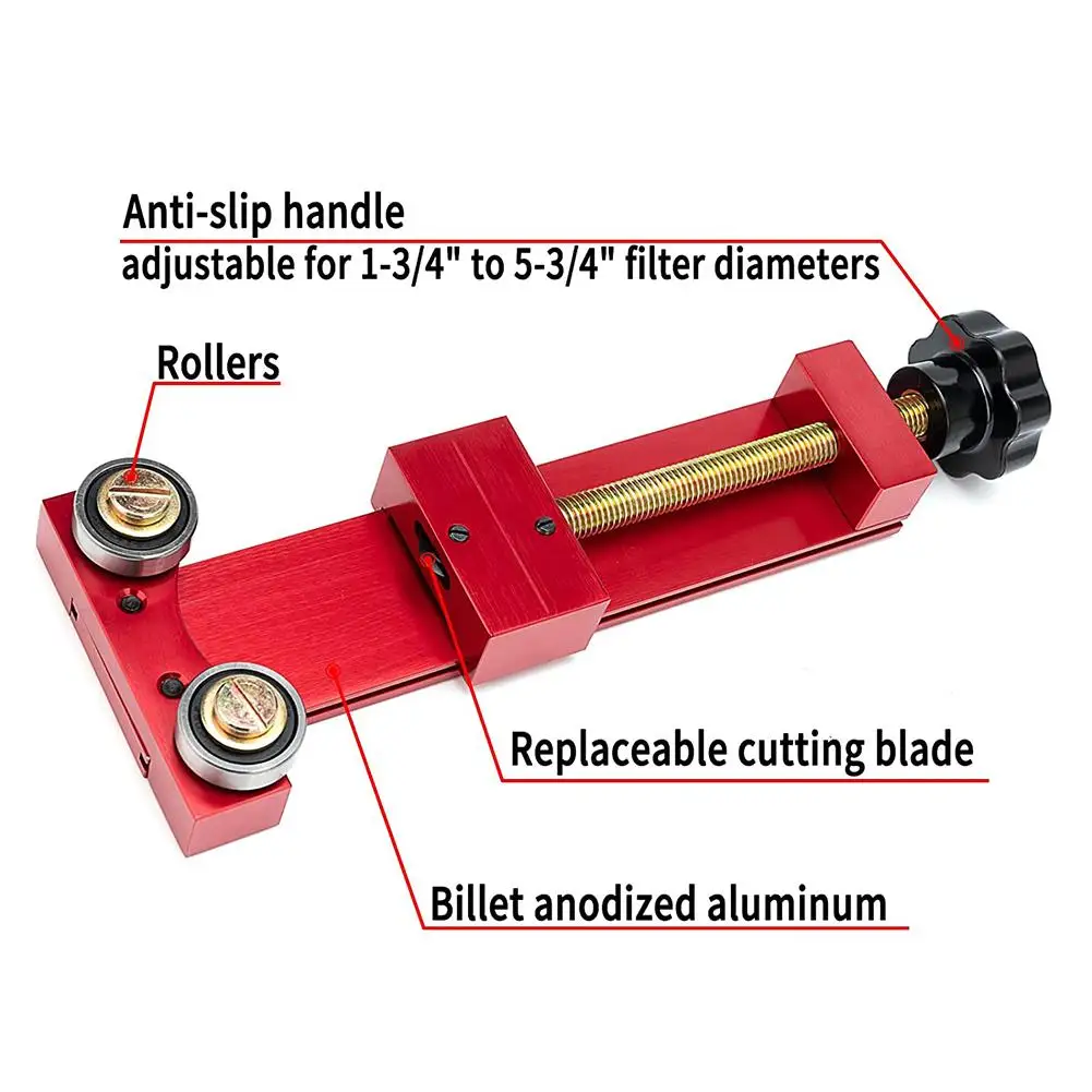 Car Oil Filter Cutter For Filter Cutting Range 1-3/4\