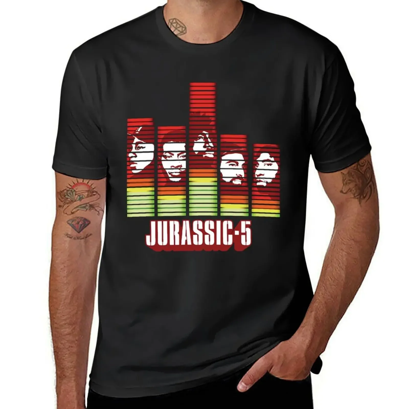 JURASSIC 5 BAND T-Shirt hippie clothes Blouse cute clothes shirts graphic luxury clothes men