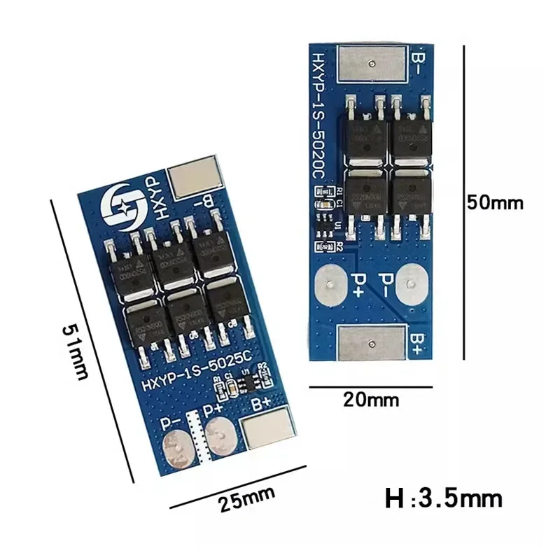 1S 15A 3.2V lithium iron phosphate protection board 3.2V battery anti-overcharge, anti-overdischarge, anti-short circuit battery