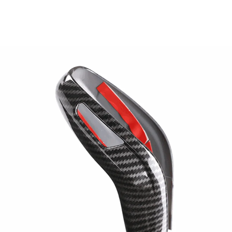 Cubierta de perilla de cambio de marchas para BMW X1, F48, X2, F47, serie 1, 2020-2022, funda de mango de agarre ABS, pegatina, accesorios interiores de coche