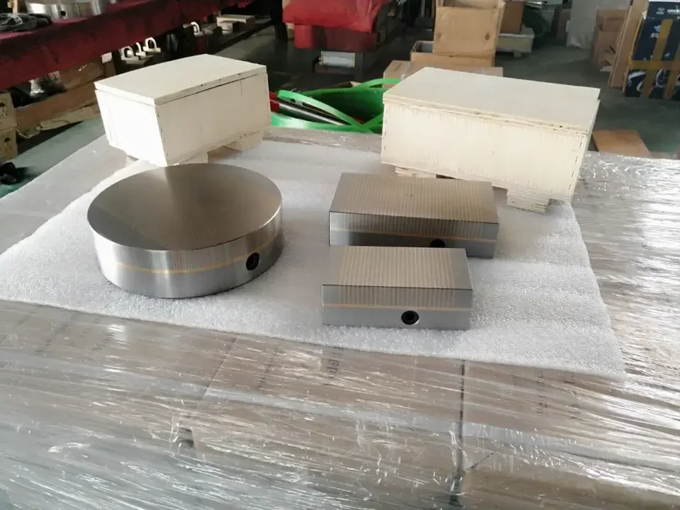 Fine Pole 150mm 300mm Small Permanent Circular Magnetic Chuck for Knife Grinding Machine