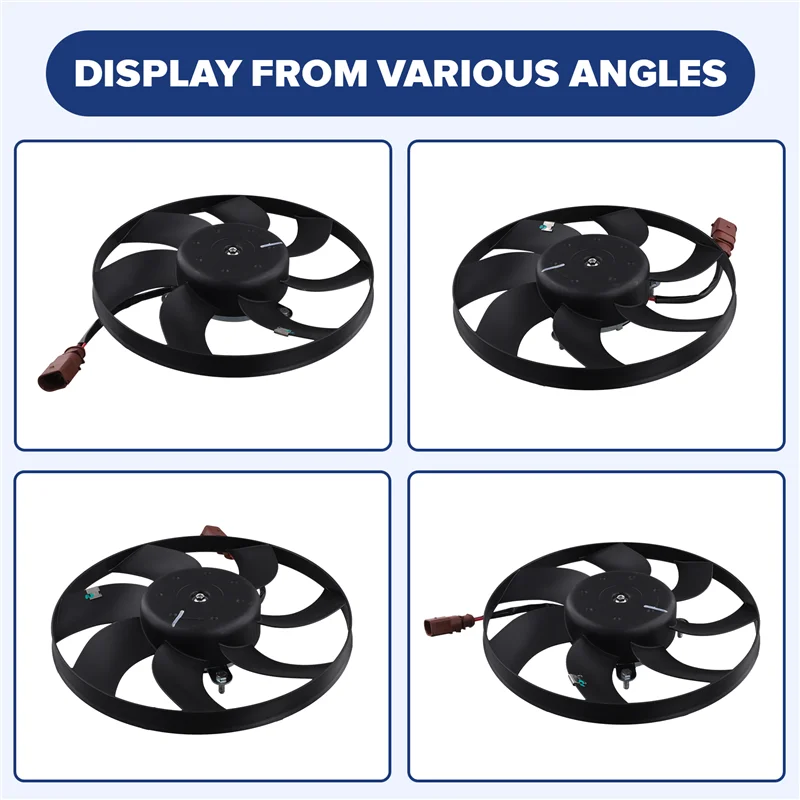 

Front Right Side Radiator Fan 1K0959455DG Suitable For A3 S3 VW Beetle Bora Golf Jetta Passat