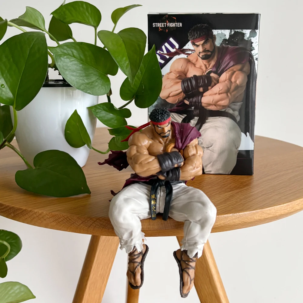 Anime Street Fighter 6 PM Figura perca Ryu Figura de acción Coleccionista Regalo 14 CM