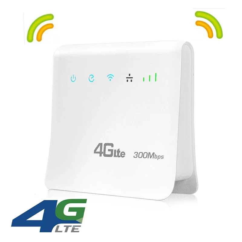 D921 Разблокировка 300 Мбит/с CAT4 LTE CPE-модем Беспроводной 3G 4G Wi-Fi-маршрутизатор со слотом для SIM-карты Мобильная точка доступа RJ45 LAN-порт