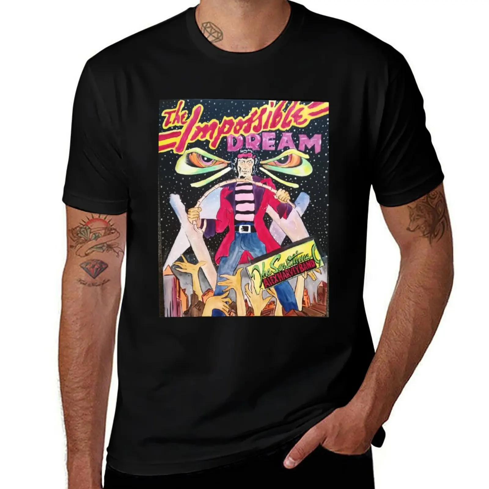 

The sensational Alex Harvey band T-Shirt t shirts for man graphic vintage printed t shirts for man T-Shirt
