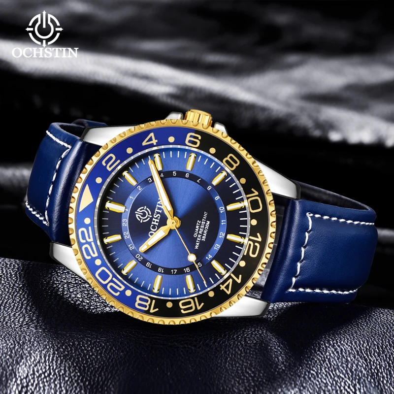 Ochstinoriginale original series casual fashion personality fully automatic quartz movement waterproof men luminous quartz watch