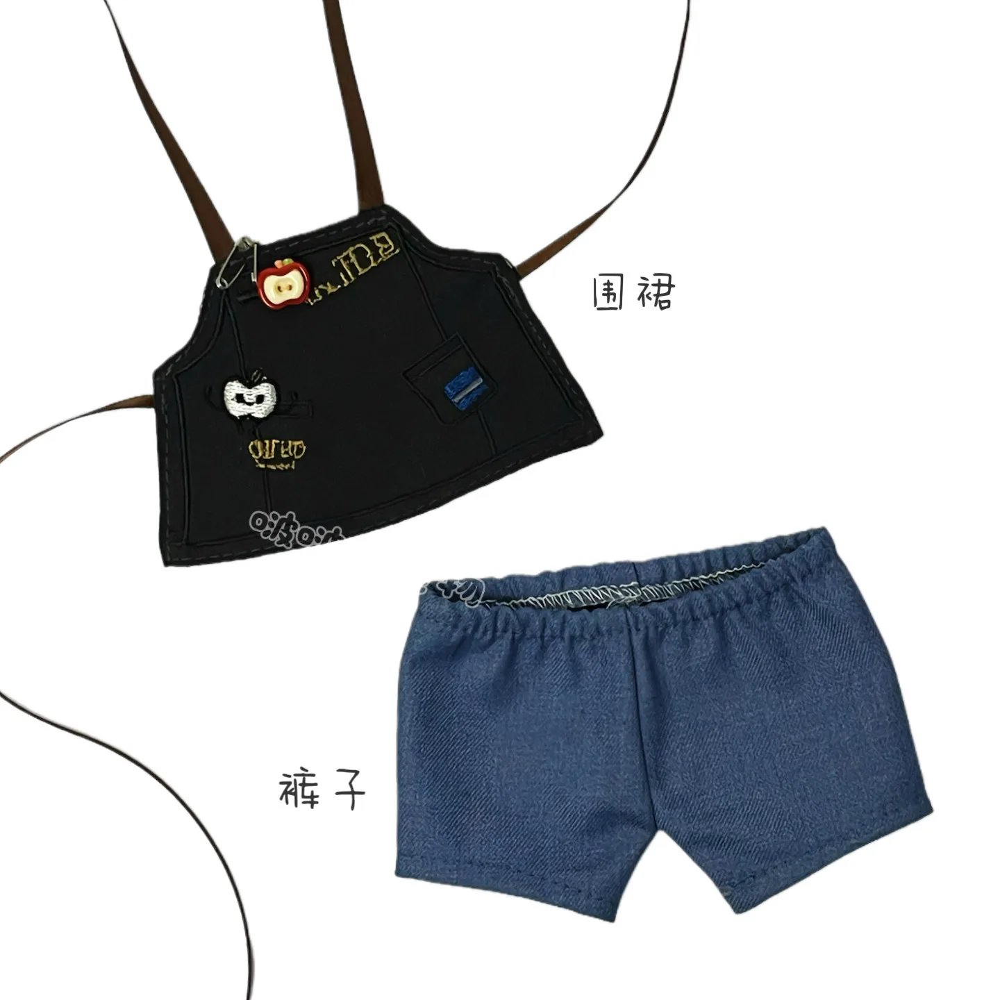 20 ซม.เสื้อผ้าตุ๊กตารักและดีพสเปซ คาเล็บกางเกงเอี๊ยมชุดลำลองชุดตุ๊กตาอะนิเมะฟิกเกอร์เกมของเล่นเด็กของขวัญคอสเพลย์