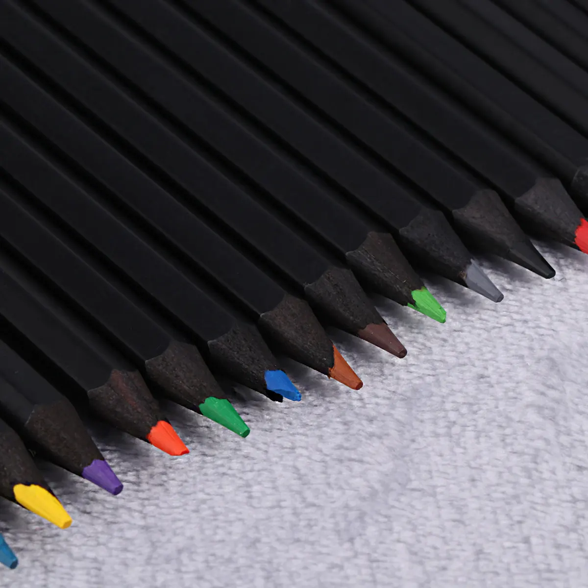 

1Set 24 Color Pencils Colored Pencil Set Smooth Writing Non Breakable Lead Art Pencils for Kids Adults Coloring