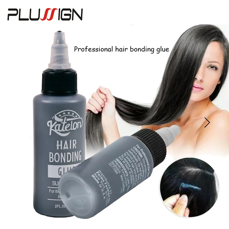 2Fl.Oz 60Ml Black Hair Bonding Glue For The Perfect Hold In Hair Bonding Hair Weft Bonding Glue Super Adhesive And Remover