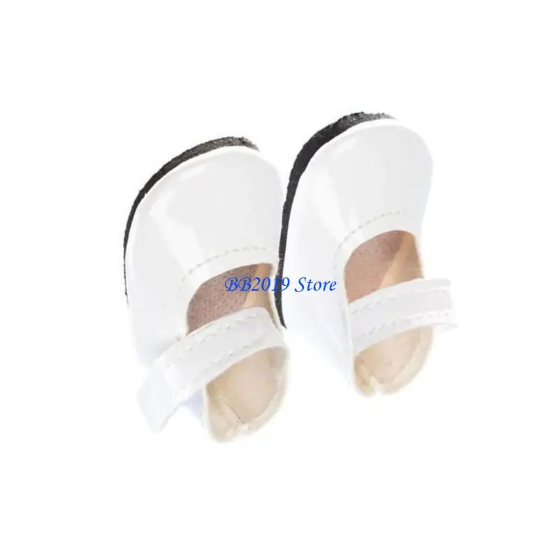 Q0KB-Juego zapatos para muñeca con calzado suave, muebles en miniatura PU, decoración armario