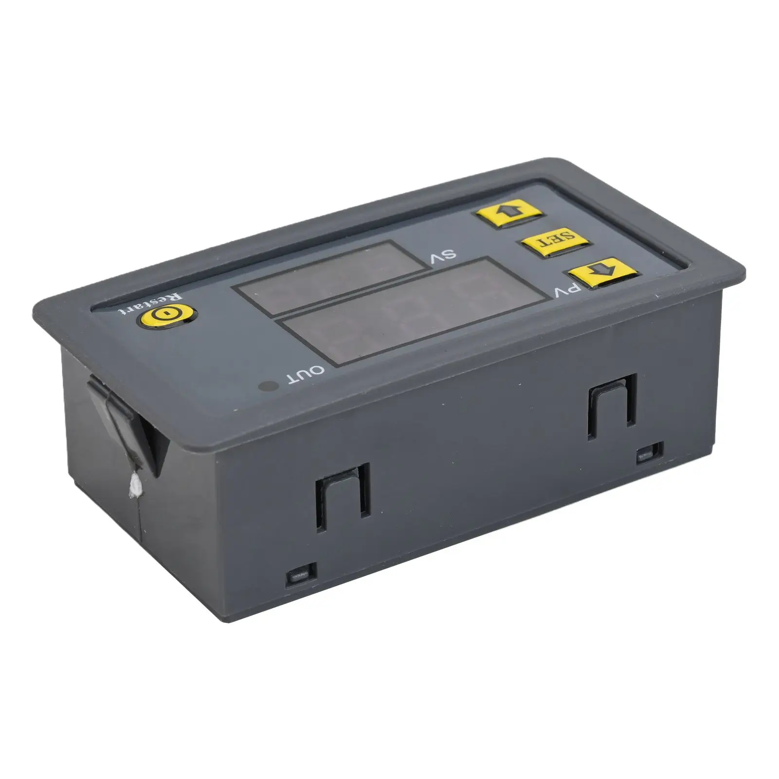 LED Display Cycle Timer Control Switch with Adjustable Relay for Digital Delay and Dual Display for LED Display and LED