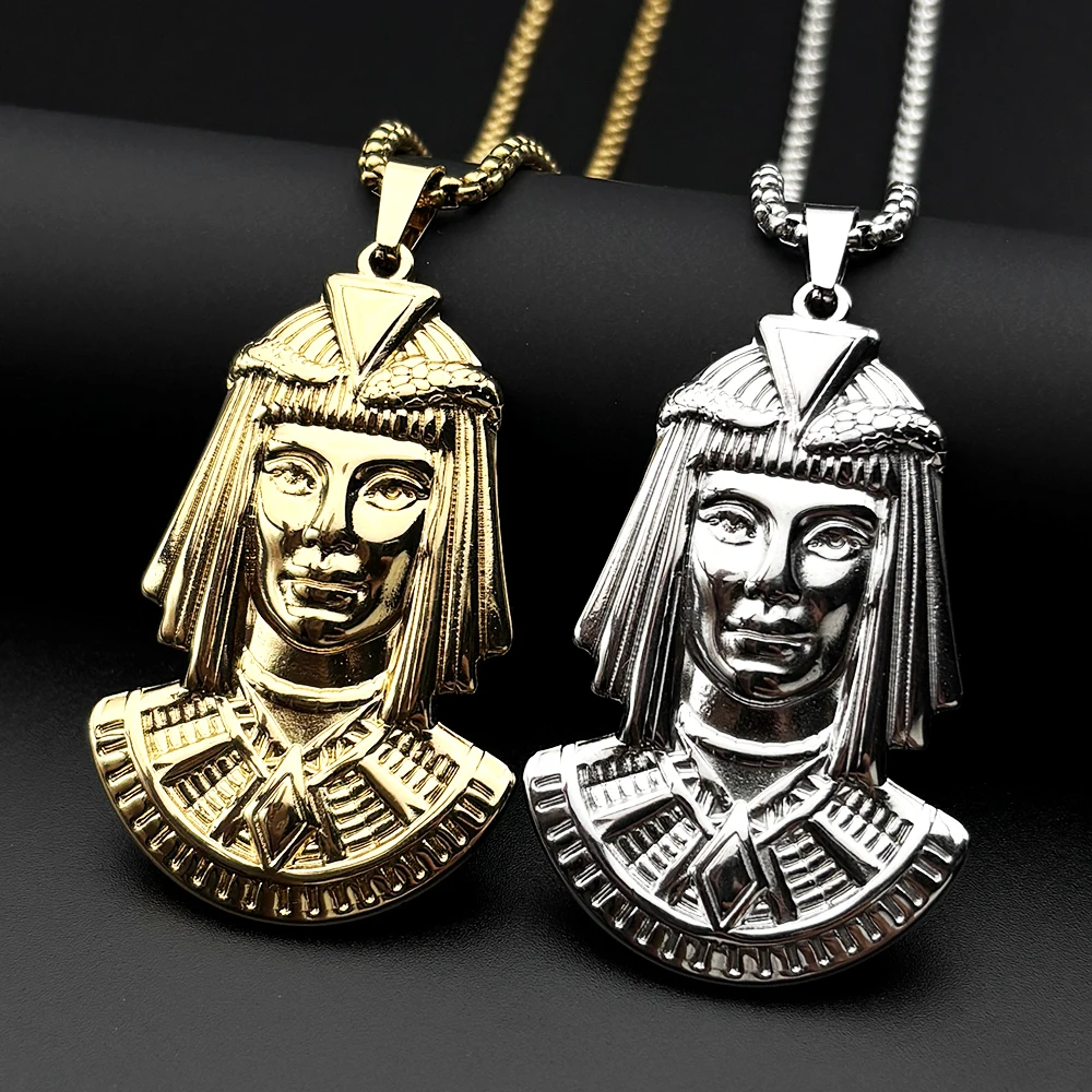 Men Fashion Egypt - Collar con Colgante de Cabeza de