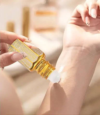 20/50pcs Empty Glass Essential Oil Bottle Attar Oil Bottle Perfume Container Bottle With Glass Drop Stick/Roller Ball  Wholesale