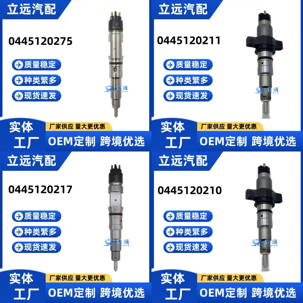 

Fuel Injector for MAN Engine 0445120275 51101006139 High Pressure Nozzle Replacement Part for Commercial Vehicle Diesel