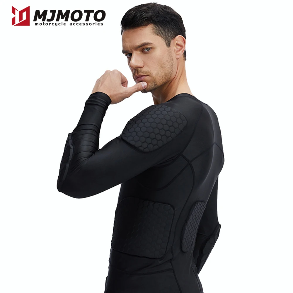 Motorcycle Jacket Armor Men Moto Protection Motorbike Motocross Racing Protector Base Layer Protective Gear Motorcycle Jackets