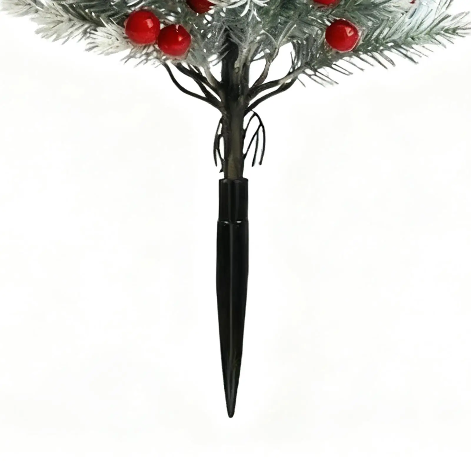 

Искусственные елки для улицы, 22 дюйма с красными ягодами, маленькая рождественская зелень, крыльцо, дерево для двора, лужайки, патио, крыльца, дорожки