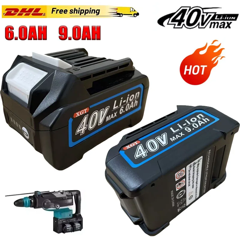 

Для Makita 40 В MAX XGT литий-ионный аккумулятор 9,0 Ач оригинальный аккумулятор BL4020 BL4025 BL4040 BL4050 BL4080 для аккумулятора Makita 40 В