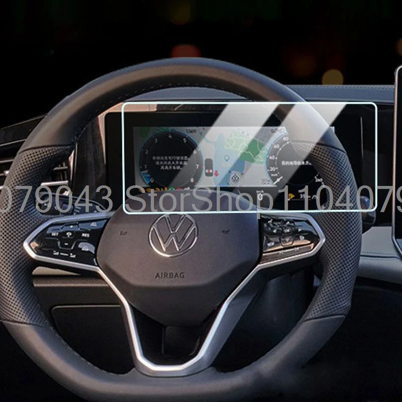 

Защитное стекло из закаленного стекла для VW Passat B9 2024 2025, приборная панель автомобиля, спидометр, ЖК-экран, аксессуары против царапин