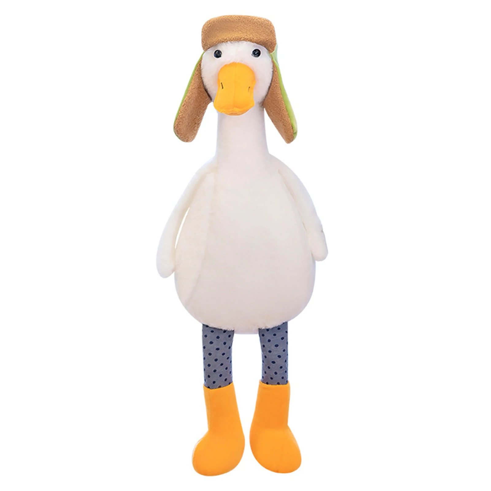 Adorável ganso boneca de pelúcia macio brinquedo de pelúcia criança abraçando travesseiro presente 60cm