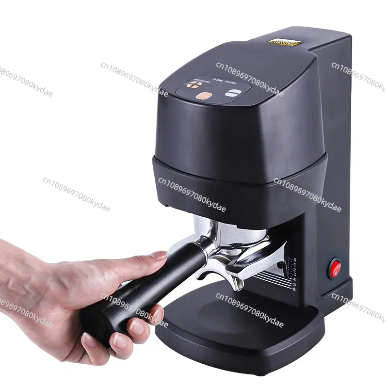 2026 hot sale 58mm Automatic Electric Coffee Tamper Machine Contact Sensor Coffee Powder Press Flat Button Control Adjustable 11