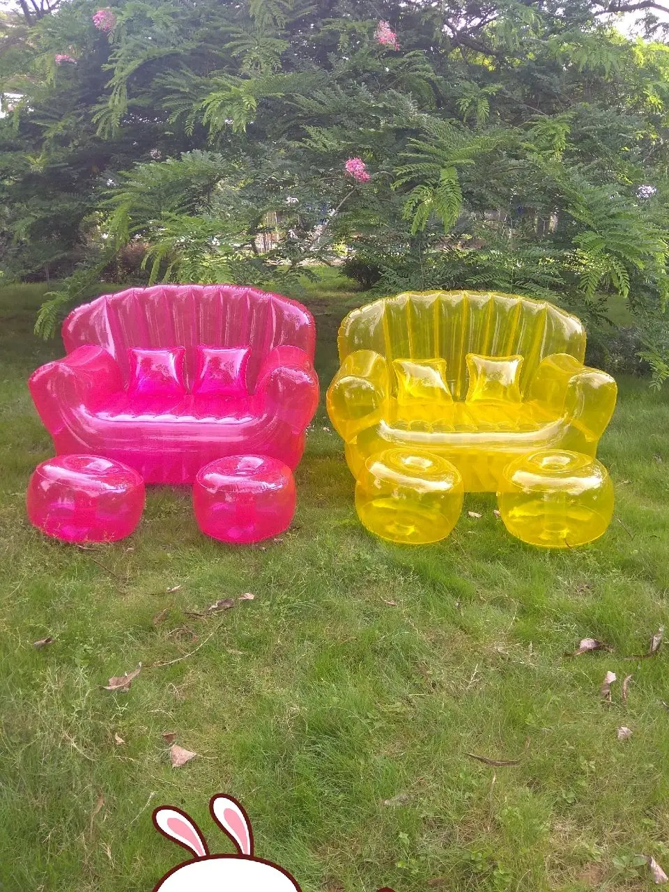 Inflatable stylish luxury version double upscale bar home cafe factory direct sales lazy sofa