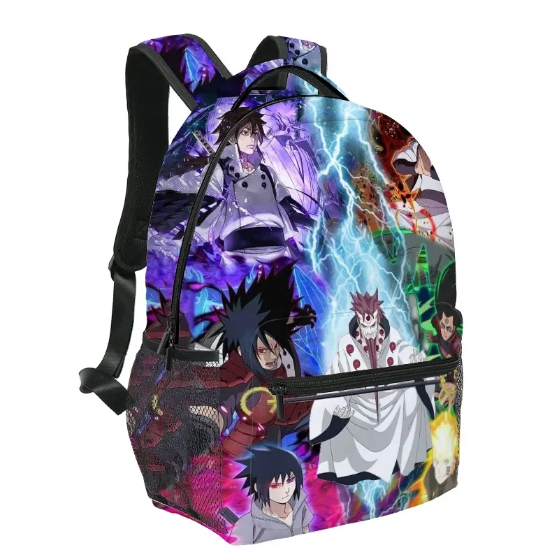 

New Double-sided Printed Naruto Schoolbags and Backpacks for Male and Female Primary and Secondary School Students