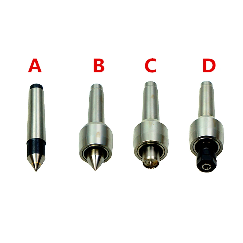 Precision morse cone MT2 Light Duty Drill Chuck ER11 4th axis tailstock for CNC Router machine