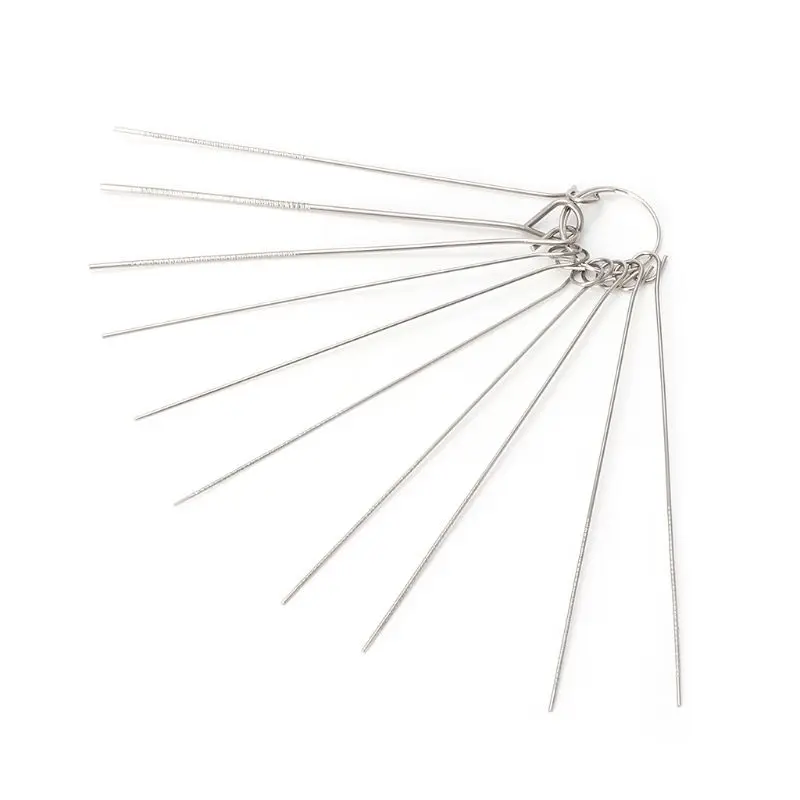 10 pz 0.6mm-1.3mm Chitarra Dado Lime Ago Ugello Jet Gas Punta Saldatura Cleaner